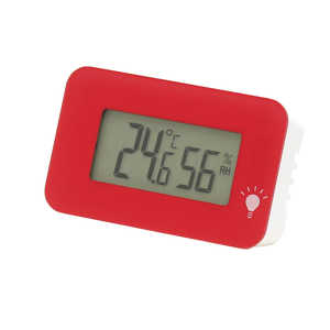 エンペックス デジタル温湿度計 シュクレ･イルミー TD-8335 ピンク