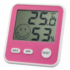 エンペックス エンペックス ｢おうちルーム デジタルmidi温湿度計｣ TD-8415 ピンク