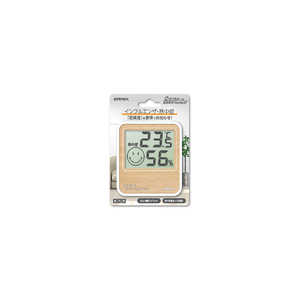 エンペックス 温度湿度計 木目調 TD-8443