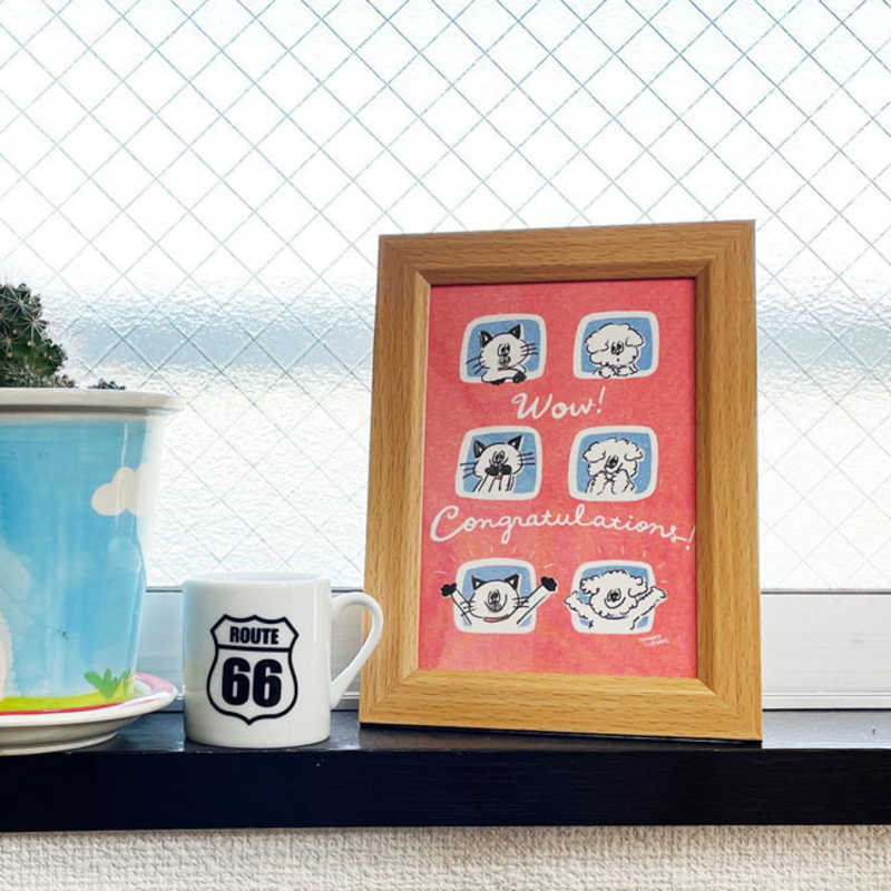 長門屋商店 長門屋商店 W＆N ポストカード(congratulations) WN0001 WN0001