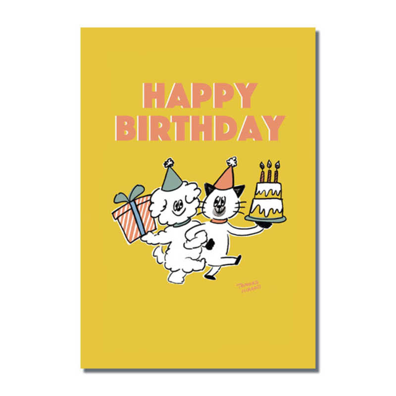 長門屋商店 長門屋商店 W＆N ポストカード(happy birthday) WN0002 WN0002