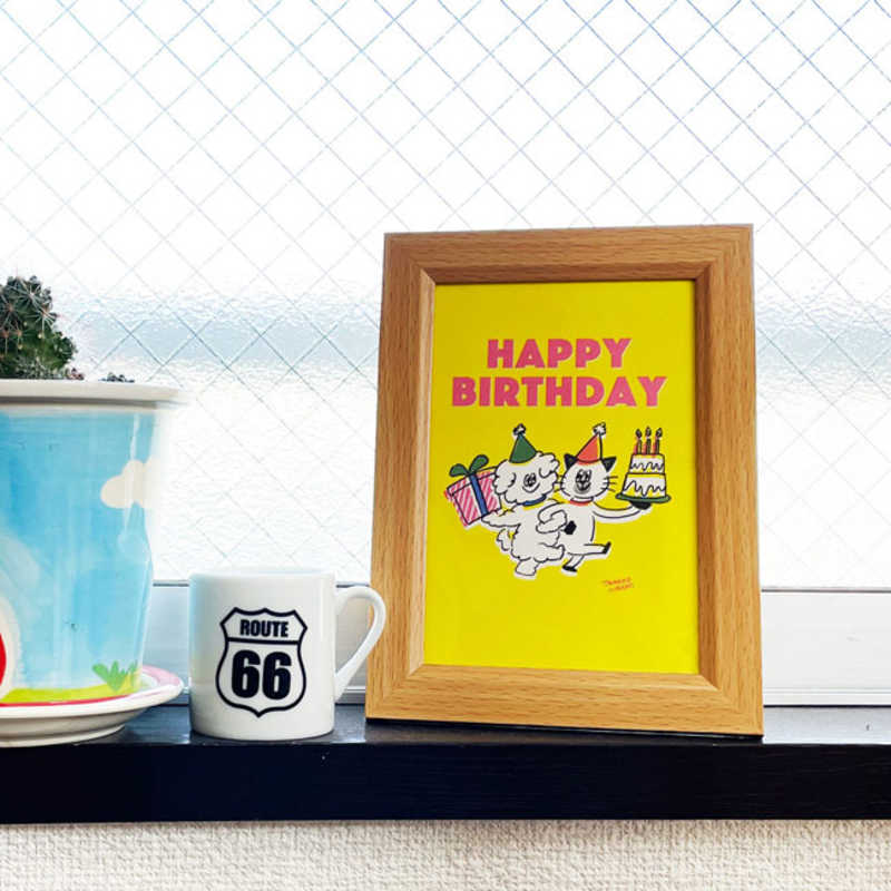 長門屋商店 長門屋商店 W＆N ポストカード(happy birthday) WN0002 WN0002