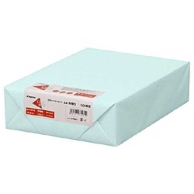 長門屋商店 長門屋商店 カラーペーパー 特厚口 水 (A4サイズ・500枚) ナ-3460 ﾅ3460 ﾅ3460