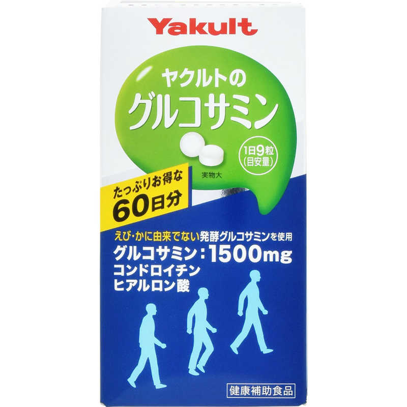 ヤクルトヘルスフーズ ヤクルトヘルスフーズ Yakult(ヤクルト)グルコサミン 徳用 540粒  
