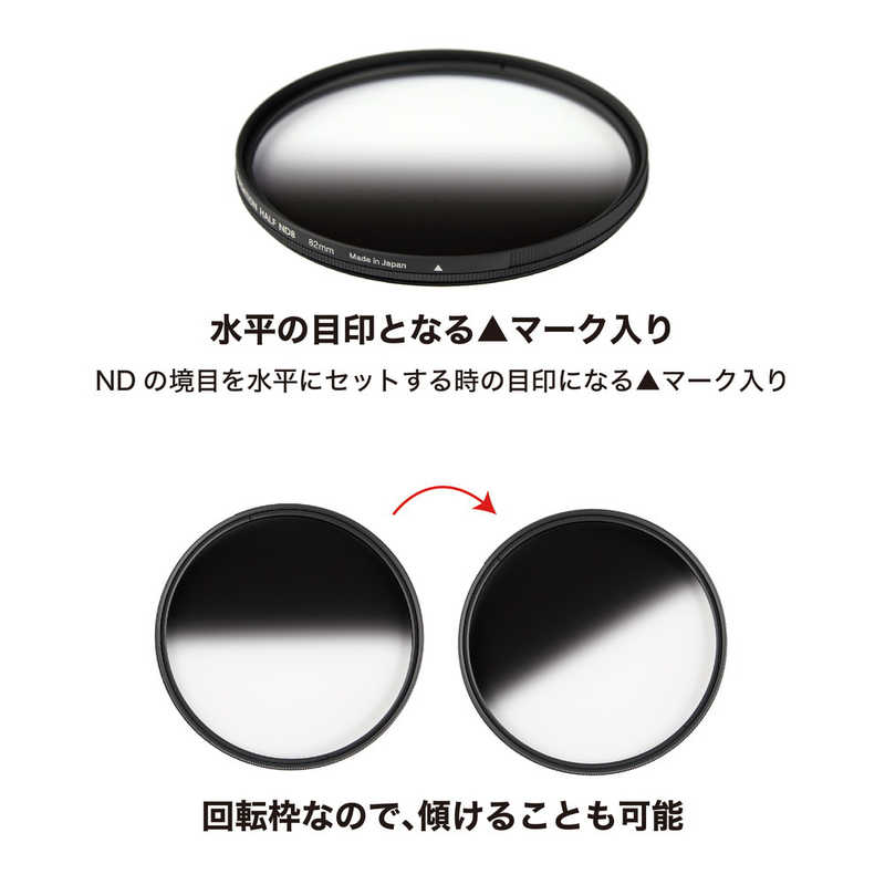 ケンコー ケンコー ソフトグラデーション ハーフND8 67mm  [67mm] 67SSGND8 67SSGND8