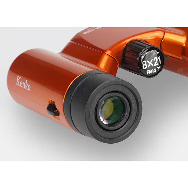 ケンコー ケンコー 双眼鏡 Classi-air 8X21DH MC [ 8倍 / 径21mm / 防水 ] オレンジ CLASSI-AIR8X21-OR-LTD CLASSI-AIR8X21-OR-LTD