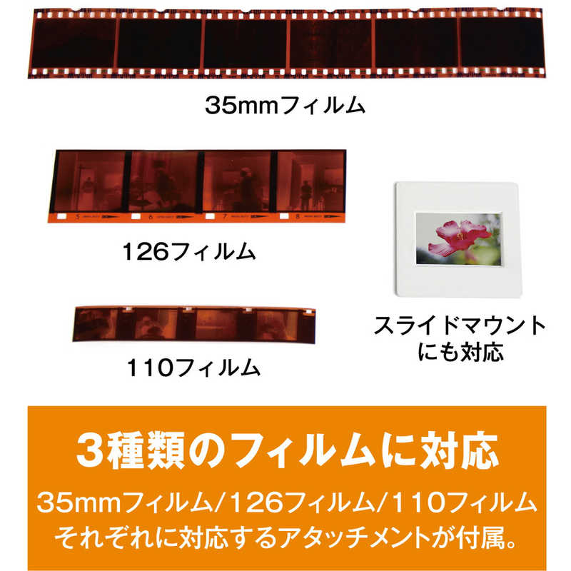 ケンコー ケンコー フィルムスキャナー 限定モデル(16GB SDカード付属) [USB] KFS-14WSN KFS-14WSN