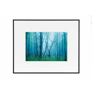 ケンコー アルミ額縁 ギャラリー A4 ブラック ホワイト台紙 AGY-A4-BW