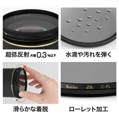 ケンコー 55mm PLフィルターZXゼクロス C-PL の通販 - カテゴリ