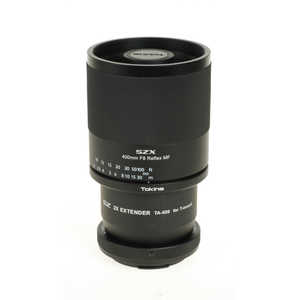 ケンコー カメラレンズ (キヤノンEF用) SZX 400mm F8 Reflex & 2X エクステンダーKIT MF ケンコー カメラレンズ (キヤノンEF用) SZX 400mm F8 Reflex & 2X エクステンダーKIT MF