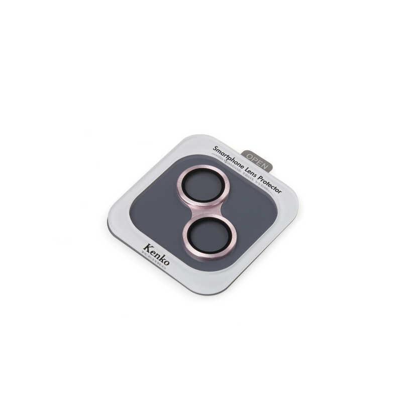 ケンコー ケンコー Kenko スマートフォンレンズプロテクター iPhone 15/15 Plus ピンク SPLP15 SPLP15