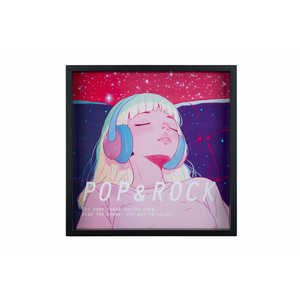 ケンコー LPレコードジャケット用ダブルフェイスフレームBK PSLPDFBK