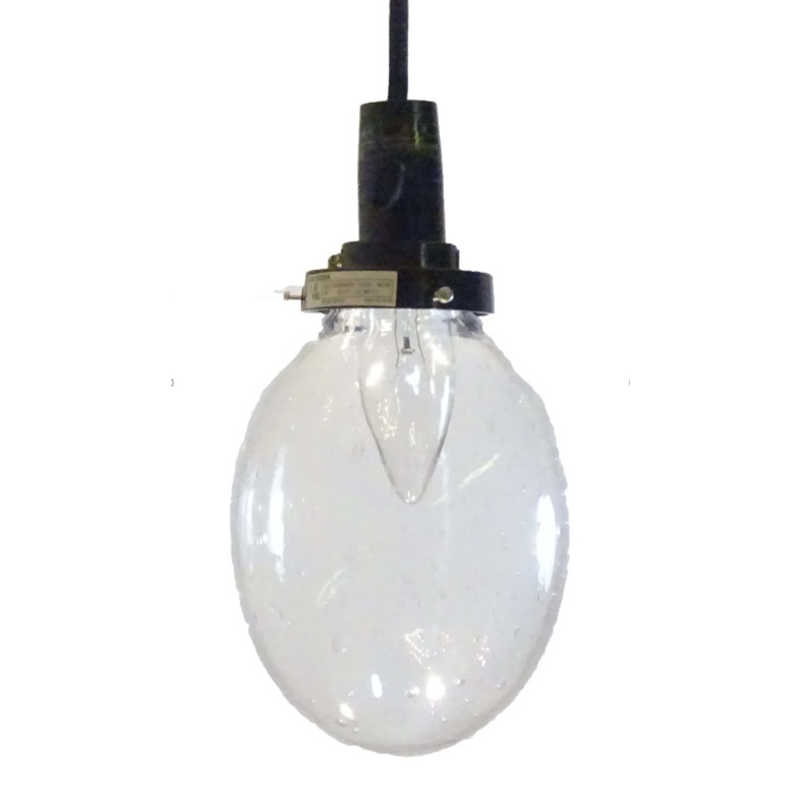 東京メタル 東京メタル LEDペンダントライト オーバルクリア泡 [電球色] OCB-1LE OCB-1LE