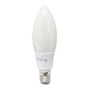 東京メタル LED電球 ［E17 / シャンデリア電球形 / 40W相当 / 電球色 / 1個 / 全方向タイプ］ ホワイト LDC4LW40WE17T3