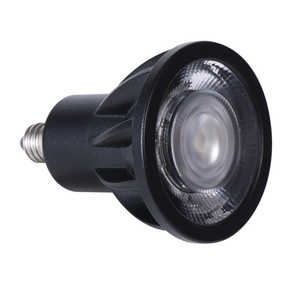 東京メタル ダイクロハロゲン型LEDランプ(調光器対応) ［E11 / ハロゲン電球形 / 60W相当 / 電球色 / 1個］ ブラック LDR7LDME11BKTM