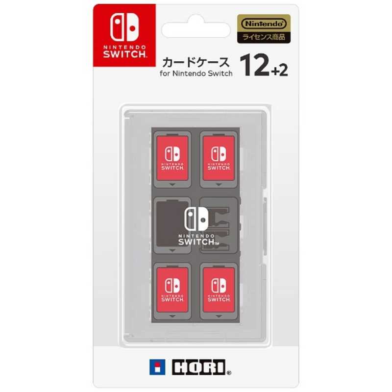 HORI HORI カードケース12＋2 for Nintendo Switch ホワイト  
