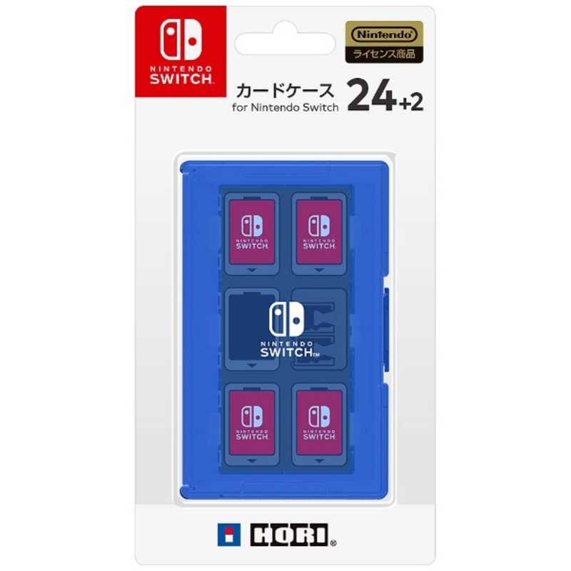 HORI HORI カードケース24＋2 for Nintendo Switch ブルー  