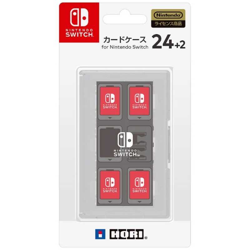 HORI HORI カードケース24＋2 for Nintendo Switch ホワイト  