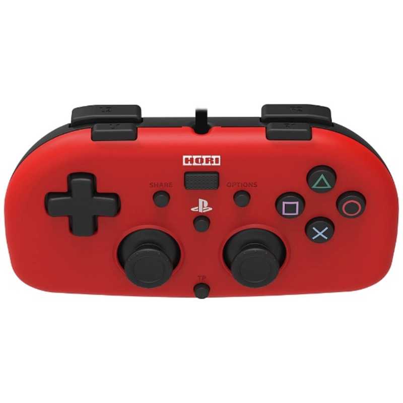 HORI HORI ワイヤードコントローラーライト for PlayStation4 PS4-101 レッド PS4-101 レッド