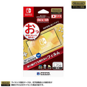 HORI 貼りやすい高硬度液晶保護フィルム ピタ貼り for Nintendo Switch Lite NS2-004