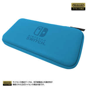 HORI スリムハードポーチ for Nintendo Switch Lite ブルー NS2-048