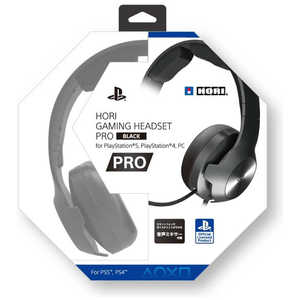 HORI ホリ ゲーミングヘッドセット プロ for PlayStation5 PlayStation4 PC ブラック SPF-008 HORI ホリ ゲーミングヘッドセット プロ for PlayStation5 PlayStation4 PC ブラック SPF-008