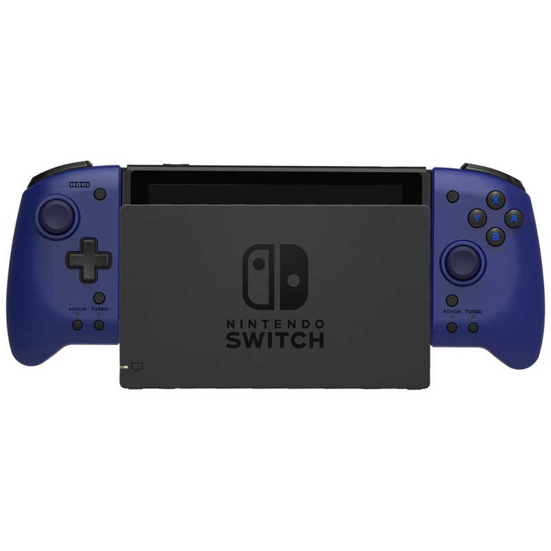 HORI HORI グリップコントローラー for Nintendo Switch ブルー  