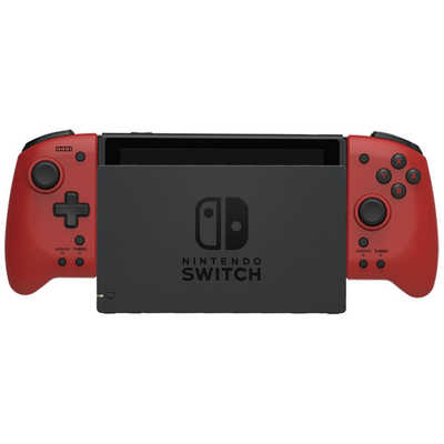 HORI グリップコントローラー for Nintendo Switch レッド の