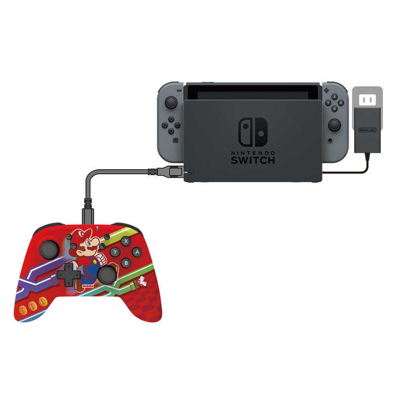HORI HORI ワイヤレスホリパッド for Nintendo Switch スーパーマリオ エディション  