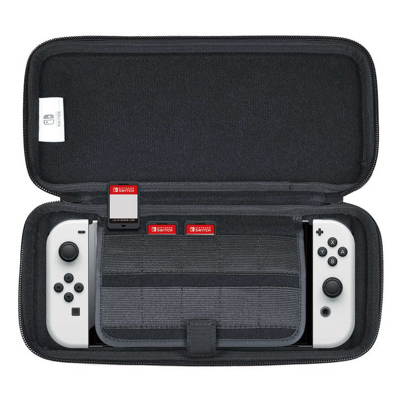 HORI HORI スリムハードポーチ プラス for Nintendo Switch ブラック NSW-810  