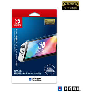 HORI 貼りやすい高強度ブルーライトカットフィルム ピタ貼り for Nintendo Switch 有機ELモデル 