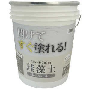 ワンウィル EASY&COLOR 珪藻土 18kg オフホワイト EASY & COLORケイソウド18 ワンウィル EASY&COLOR 珪藻土 18kg オフホワイト EASY & COLORケイソウド18