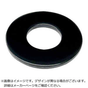 ダイドーハント カラー平ワッシャー 黒 W3/8 (500個入) 10195667 ダイドーハント カラー平ワッシャー 黒 W3/8 (500個入) 10195667