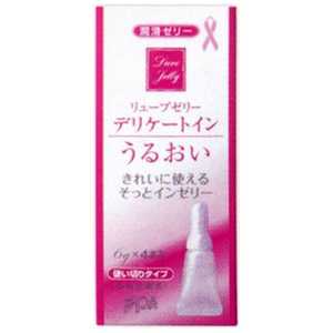 ジェクス リューブゼリー デリケートイン 6g×4本入 ジェクス リューブゼリー デリケートイン 6g×4本入