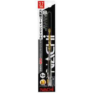 ビッグマン #076917 六角軸コーティングドリル 3.7mm #076917 ビッグマン #076917 六角軸コーティングドリル 3.7mm #076917