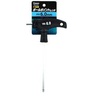 ビッグマン #045885 T型ボールポイント六角棒レンチ6mm THL6.0 ビッグマン #045885 T型ボールポイント六角棒レンチ6mm THL6.0