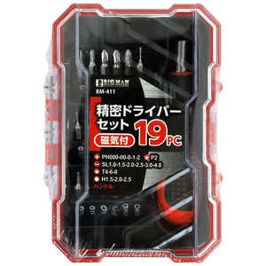 ビッグマン #047356 精密ドライバーセット BM-411 BM411 ビッグマン #047356 精密ドライバーセット BM-411 BM411
