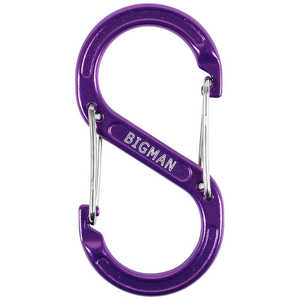 ビッグマン #059592 CARABINER AFC6-8PLパープル AFC68PL ビッグマン #059592 CARABINER AFC6-8PLパープル AFC68PL