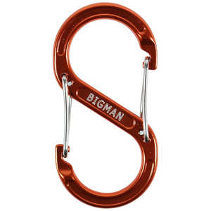 ビッグマン #059595 CARABINER AFC6-8OR オレンジ AFC68OR ビッグマン #059595 CARABINER AFC6-8OR オレンジ AFC68OR