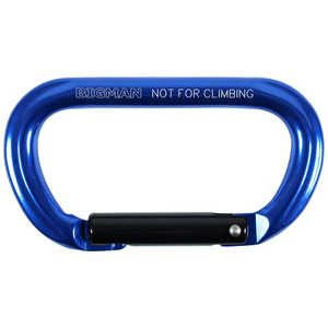 ビッグマン #059615 強力CARABINER ブルー ACE211BL ビッグマン #059615 強力CARABINER ブルー ACE211BL