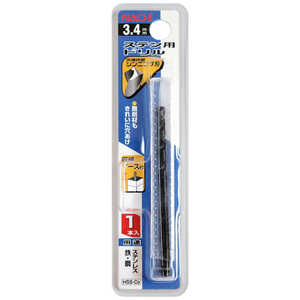 ビッグマン #060360 ステンレス用ドリル1本入 3.4mm #060360 ビッグマン #060360 ステンレス用ドリル1本入 3.4mm #060360