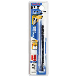 ビッグマン #060370 ステンレス用ドリル1本入 3.8mm #060370 ビッグマン #060370 ステンレス用ドリル1本入 3.8mm #060370