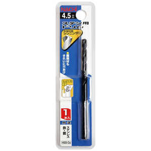 ビッグマン #060373 ステンレス用ドリル1本入 4.5mm #060373 ビッグマン #060373 ステンレス用ドリル1本入 4.5mm #060373