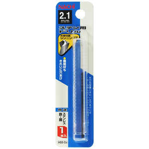 ビッグマン #065721 ステンレス用ドリル1本入 2.1mm #065721 ビッグマン #065721 ステンレス用ドリル1本入 2.1mm #065721