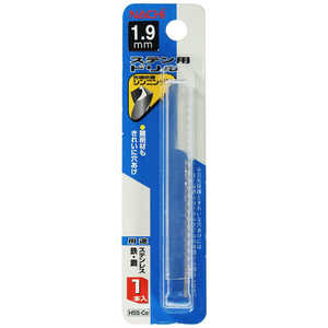 ビッグマン #067618 ステンレス用ドリル1本入 1.9mm #067618 ビッグマン #067618 ステンレス用ドリル1本入 1.9mm #067618