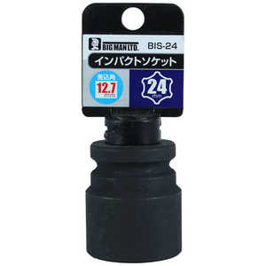 ビッグマン #073689 インパクトソケット 24mm BIS-24 BIS24 ビッグマン #073689 インパクトソケット 24mm BIS-24 BIS24