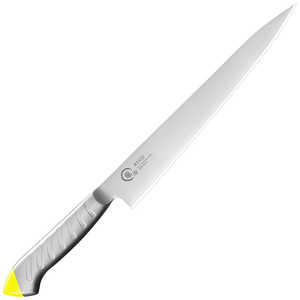 カンダ 龍治 ステンカラー 筋引 240mm 黄 RYS-22Y 131770