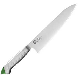 カンダ 龍治 ステンカラー 牛刀 210mm 緑 RYS-14G 131717