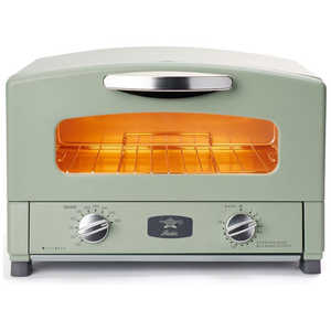 アラジン オーブントースター グラファイトトースター グリーン  1250W/食パン２枚  CAT-GS13B/G