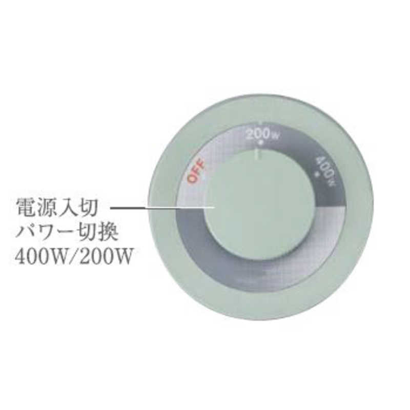 アラジン アラジン 電気ストーブ [400W/グラファイトヒーター] AEH-G406N グリーン AEH-G406N グリーン